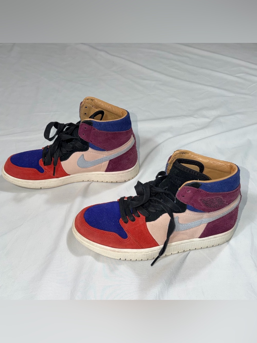 Air Jordan 1 Aleali May Court Lux High BV2613-600 Womens 8 Mens 6.5